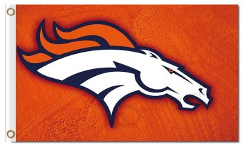 Benutzerdefinierte hoch-Ende nfl denver Broncos 3'x5 'Polyester Flaggen Logo