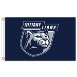 Alta personalizado-End nfl detroit lions 3'x5 'bandeiras de poliéster bandeiras nittany