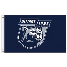 Custom high-end NFL Detroit Lions 3'x5' polyester flags nittany flags