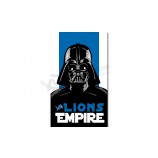 Personalizado barato nfl detroit leões 3'x5 'bandeiras de poliéster leões império