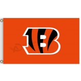 Nfl cincinnati bengals 3'x5 'bandeiras de poliéster capital b tiger listras para venda