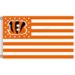 NFL Cincinnati Bengals 3'x5' polyester flags stars stripes for sale