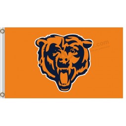 Custom nfl chicago bears 3'x5 'bandeiras de poliéster tem logotipo para venda