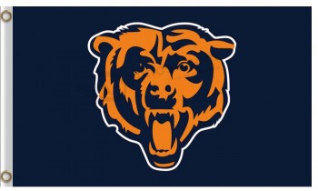 Custom NFL Chicago Bears 3'x5' polyester flags logo for sale
