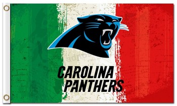 NFL Carolina Panthers 3'x5' polyester flags three colors