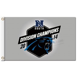 Nfl carolina panthers 3'x5 'Polyester Fahnen Division Champions 2014