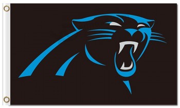NFL Carolina Panthers 3'x5' polyester flags only logo