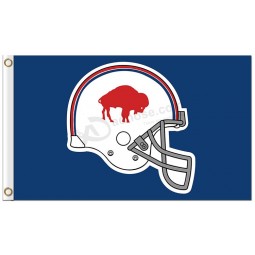 NFL Buffalo Bills 3'x5' polyester flags old logo helmet