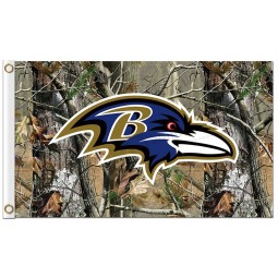 NFL Baltimore Ravens 3'x5' polyester flags camo for sale