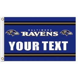 NFL Baltimore Ravens 3'x5' polyester flags your text for sale