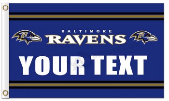 Nfl baltimore ravens 3'x5 'полиэстер флага ваш текст для продажи