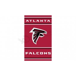 Custom high-end NFL Atlanta Falcons3'x5' polyester flag verticle type