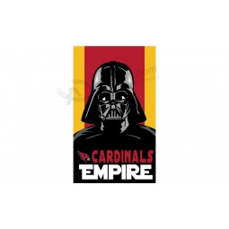 Custom cheap NFL Arizona Cardinals 3'x5' polyester flag cardinals empire