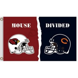 Custom cheap NFL Arizona Cardinals 3'x5' polyester flag vs chicago bears