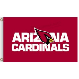 Wholesale high-end NFL Arizona Cardinals 3'x5' polyester flag big name small logo