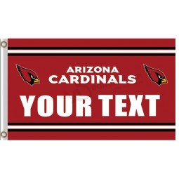 Wholesale high-end NFL Arizona Cardinals 3'x5' polyester flag your text
