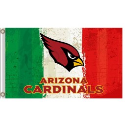 Wholesale high-end NFL Arizona Cardinals 3'x5' polyester flag three colors