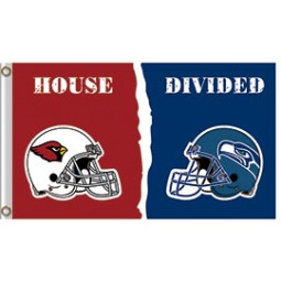 Haut de gros-Fin nfl arizona cardinals drapeau polyester 3'x5 'vs seahawks