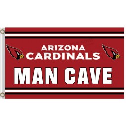 NFL Arizona Cardinals 3'x5' polyester flag man cave