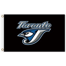 Wholesale cheap MLB Toronto Blue Jays 3'x5' polyester flags Toronto blue bird