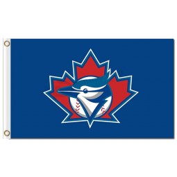 MLB Toronto Blue Jays 3'x5' polyester flags big leaf for custom sale