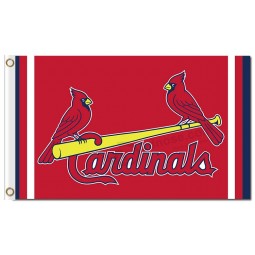 MLB St.Louis Cardinals 3'x5' polyester flags 2 cardinals