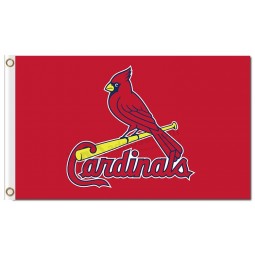 MLB St.Louis Cardinals 3'x5' polyester flags red