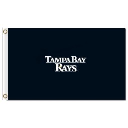 Mlb tampa bay rays 3'x5 'polyester flagsチーム名