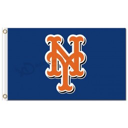 MLB New York Mets 3'x5' polyester flags NY for custom sale