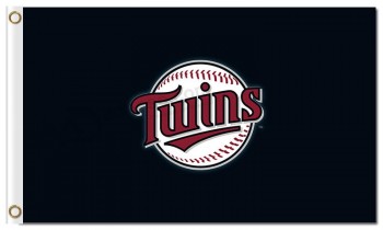 Custom high-end MLB Minnesota Twins 3'x5' polyester flags twins