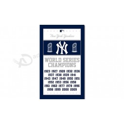 Custom high-end MLB NEW York Yankees 3'x5' polyester flags world series