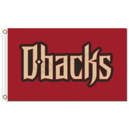 MLB Arizona Diamondbacks 3'x5' polyester flags Dbacks