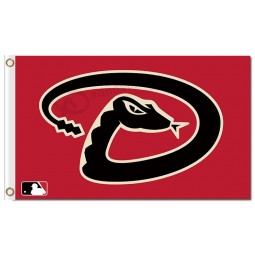 MLB Arizona Diamondbacks 3'x5' polyester flags snake D