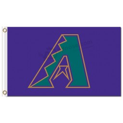 MLB Arizona Diamondbacks 3'x5' polyester flags capital A