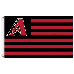 MLB Arizona Diamondbacks 3'x5' polyester flags stripes
