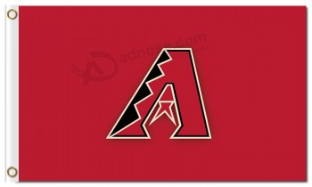MLB Arizona Diamondbacks 3'x5 'Polyester Flaggen Hauptstadt a