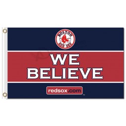 MLB Boston Red sox 3'x5' polyester flags we believe
