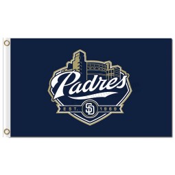 Custom cheap MLB San Diego Padres 3'x5' polyester flags 1969