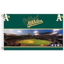 Personnalisé pas cher mlb atlanta brave 3'x5 'polyester drapeaux stade