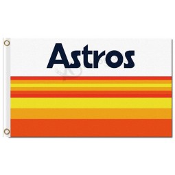 Wholesale custom high-end MLB Houston Astros 3'x5' polyester flags astros