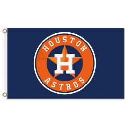 MLB Houston Astros 3'x5' polyester flags dark blue
