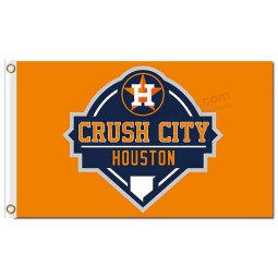 MLB Houston Astros 3'x5' polyester flags