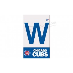 Wholesale custom cheap MLB Chicago Cubs 3'x5' polyester flag W