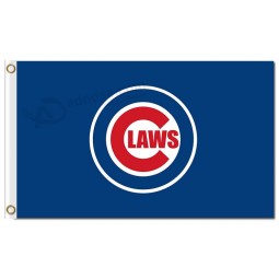 Cistom cheap MLB Chicago Cubs 3'x5' polyester flag LOGO