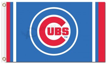MLB Chicago Cubs 3'x5' polyester flag blue flags