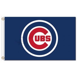 Mlb cubes de chicago 3 'x 5' logo drapeau en polyester