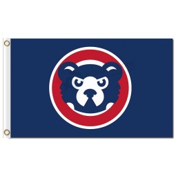 Wholesale custom cheap MLB Chicago Cubs 3'x5' polyester flag cubbies