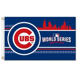 Mlb chicago cubs 3'x5 'Polyester Flagge Ubs Champions