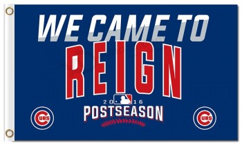 MLB Chicago Cubs 3'x5' polyester flag postseason