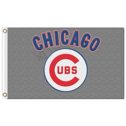 Mlb chicago cubs drapeau en polyester 3'x5 'chicago ubs
